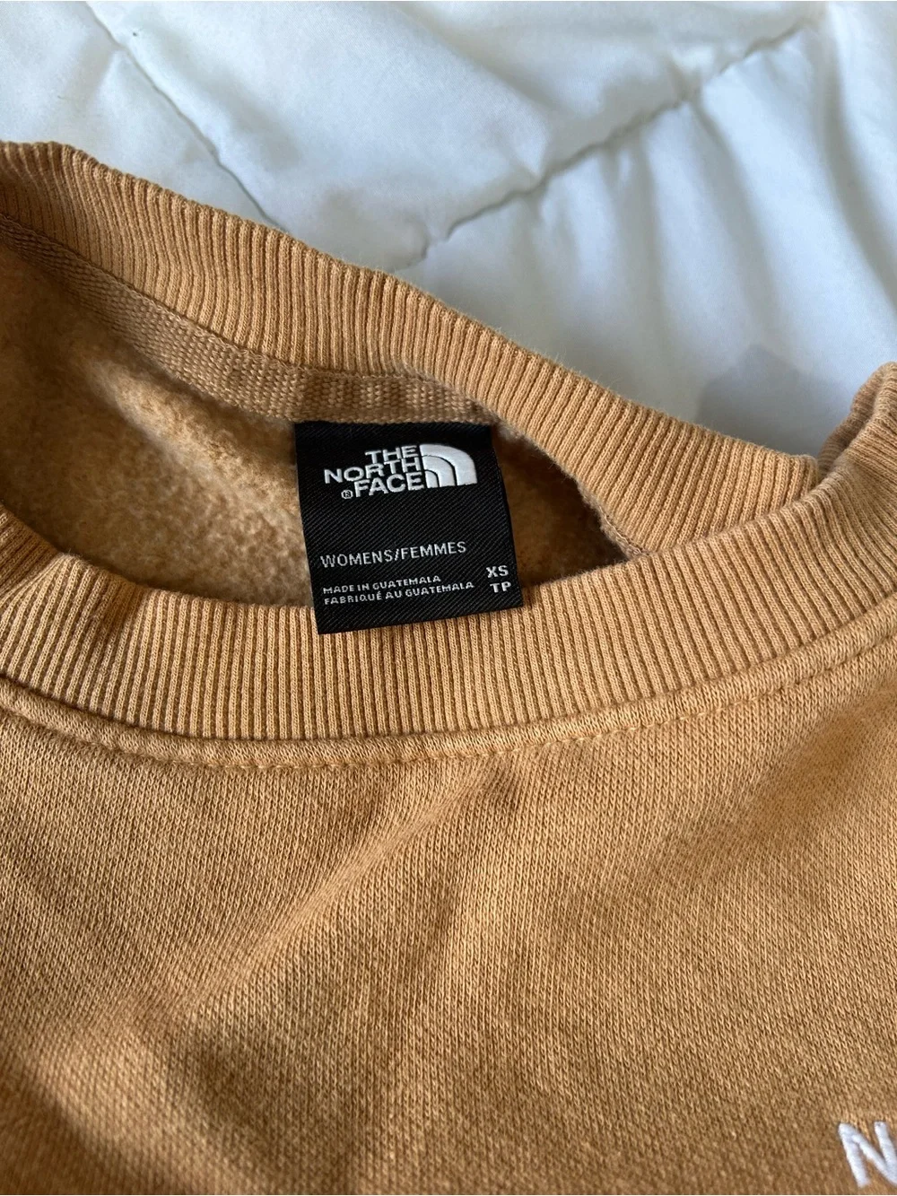 The North Face Men's Crewneck Sweater in Camel